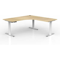 Agile Electric 2-Column 90° Workstation - Right Hand Workstation Return