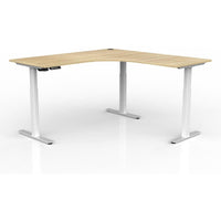 Agile Electric 2-Column 90° Workstation - Right Hand Workstation Return