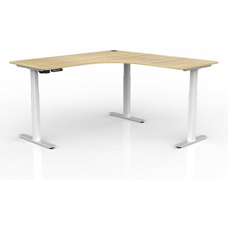 Agile Electric 2-Column 90° Workstation - Right Hand Workstation Return