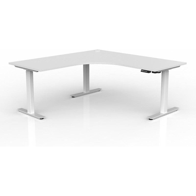 Agile Electric 2-Column 90° Workstation - Left Hand Workstation Return