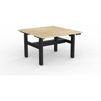 Agile 2-Column Electric Shared Desk - Cable Tray