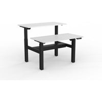 Agile 2-Column Electric Shared Desk - Cable Tray