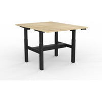 Agile 2-Column Electric Shared Desk - Cable Tray