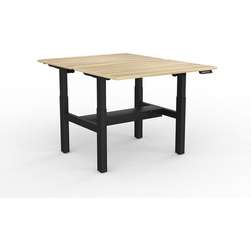 Agile 2-Column Electric Shared Desk - Cable Tray