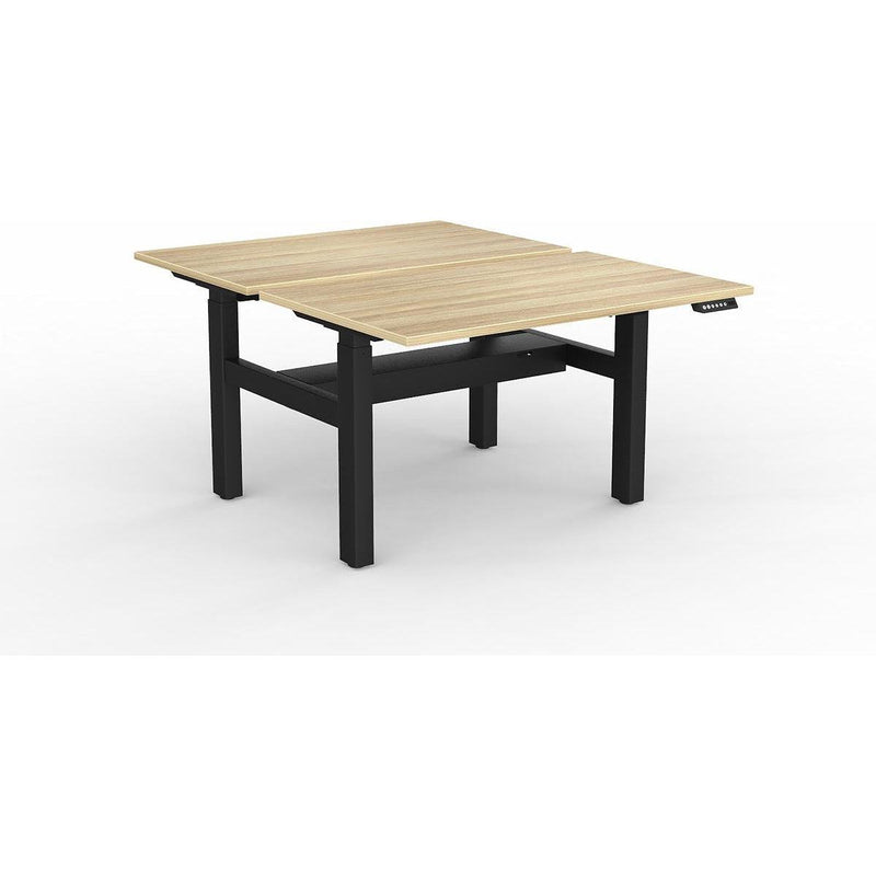 Agile 2-Column Electric Shared Desk - Cable Tray