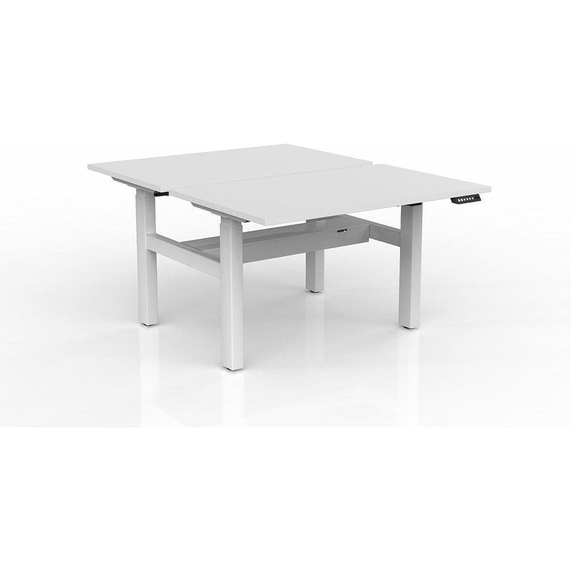 Agile 2-Column Electric Shared Desk - Cable Tray