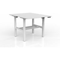 Agile 2-Column Electric Shared Desk - Cable Tray