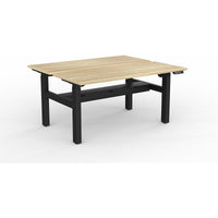 Agile 2-Column Electric Shared Desk - Cable Tray