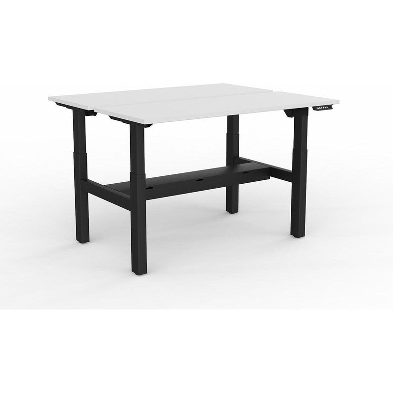 Agile 2-Column Electric Shared Desk - Cable Tray