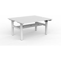 Agile 2-Column Electric Shared Desk - Cable Tray