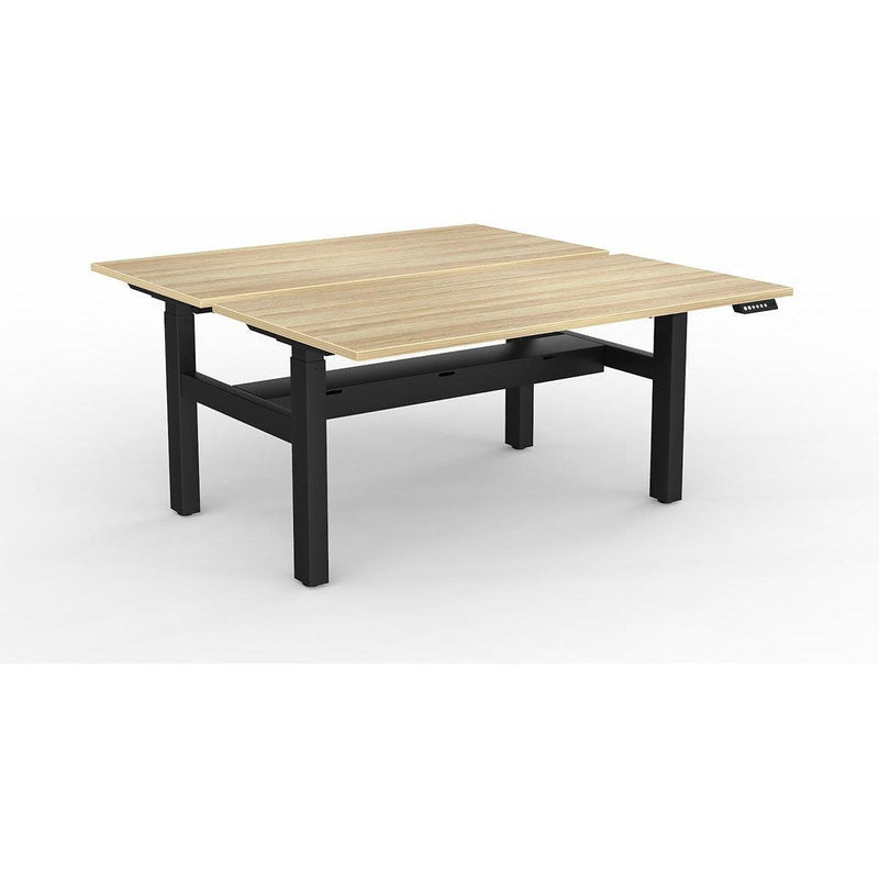 Agile 2-Column Electric Shared Desk - Cable Tray