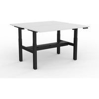 Agile 2-Column Electric Shared Desk - Cable Tray