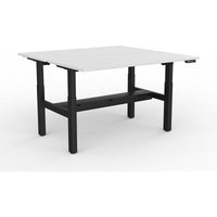 Agile 2-Column Electric Shared Desk - Cable Tray