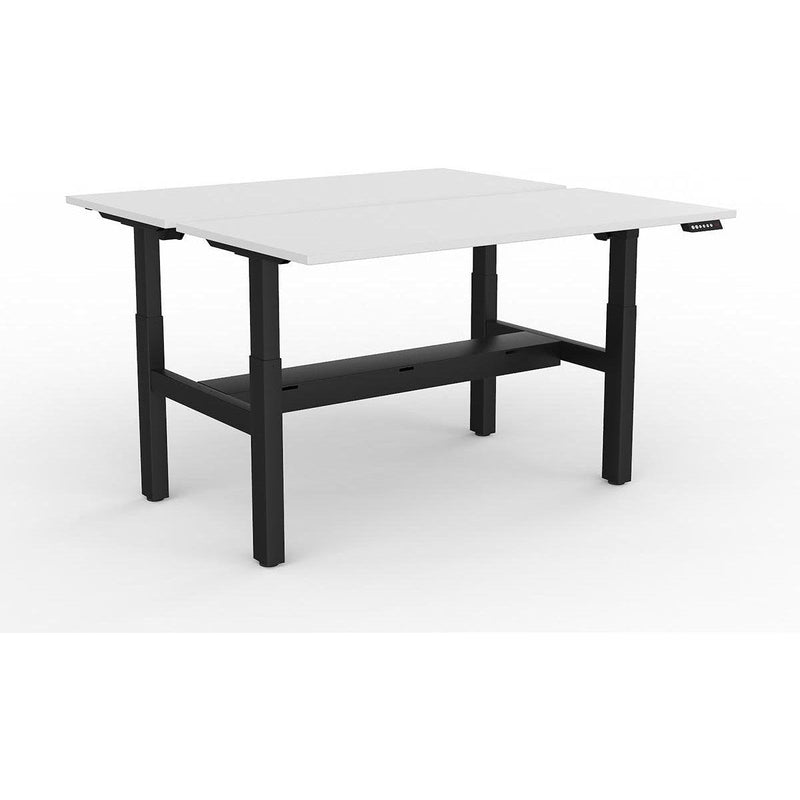 Agile 2-Column Electric Shared Desk - Cable Tray