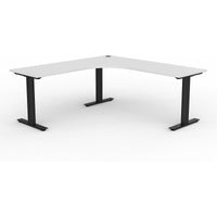 Agile Fixed Height 90° Workstation - Left Hand Workstation Return