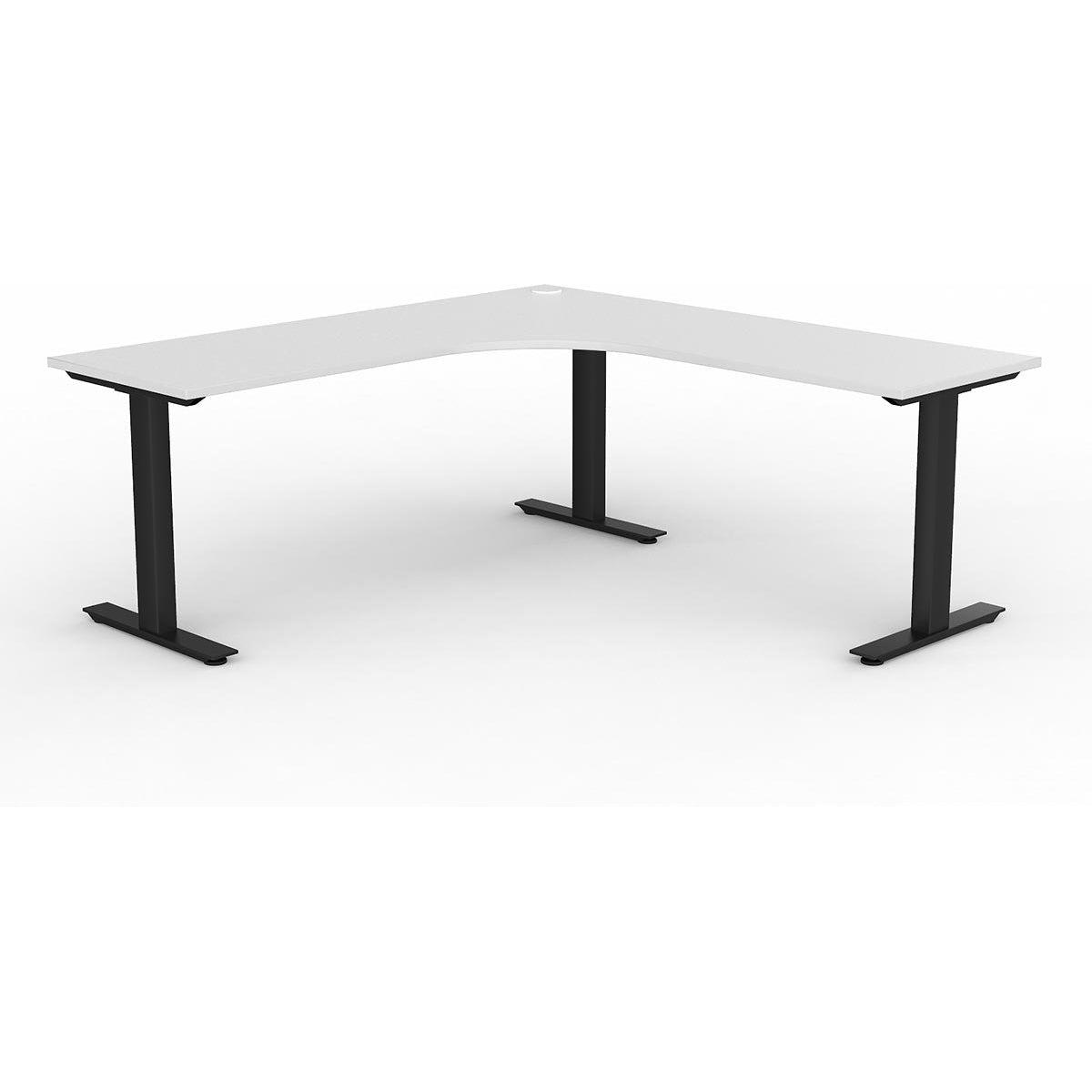 Agile Fixed Height 90° Workstation - Right Hand Workstation Return