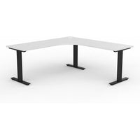 Agile Fixed Height 90° Workstation - Right Hand Workstation Return