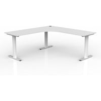 Agile Fixed Height 90° Workstation - Left Hand Workstation Return