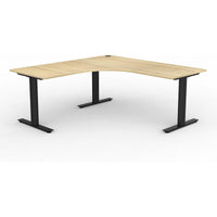 Agile Fixed Height 90° Workstation - Left Hand Workstation Return