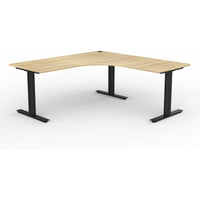 Agile Fixed Height 90° Workstation - Right Hand Workstation Return