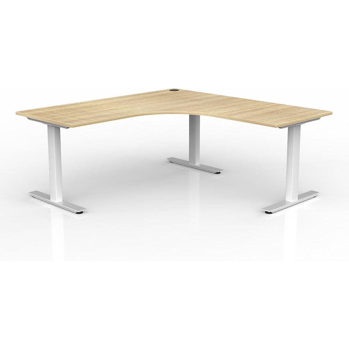 Agile Fixed Height 90° Workstation - Right Hand Workstation Return-Elite Office Furniture