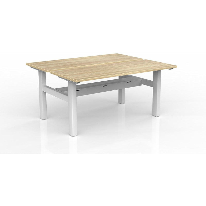 Agile Fixed Height Shared Desk - Cable Tray