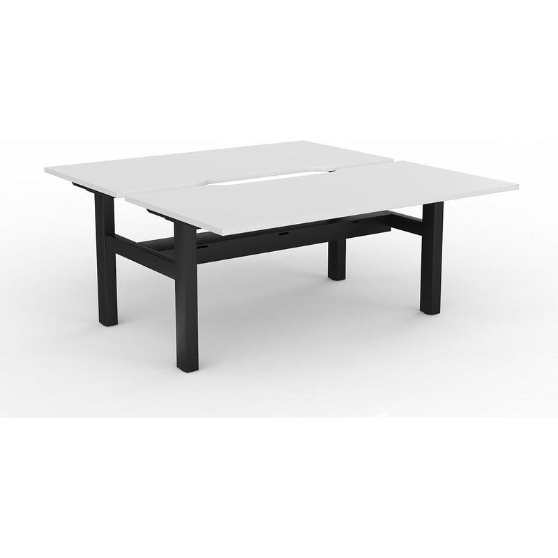 Agile Fixed Height Shared Desk - Cable Tray