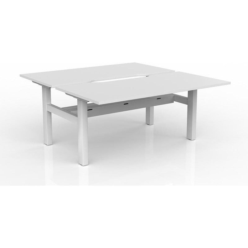 Agile Fixed Height Shared Desk - Cable Tray