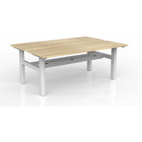 Agile Fixed Height Shared Desk - Cable Tray