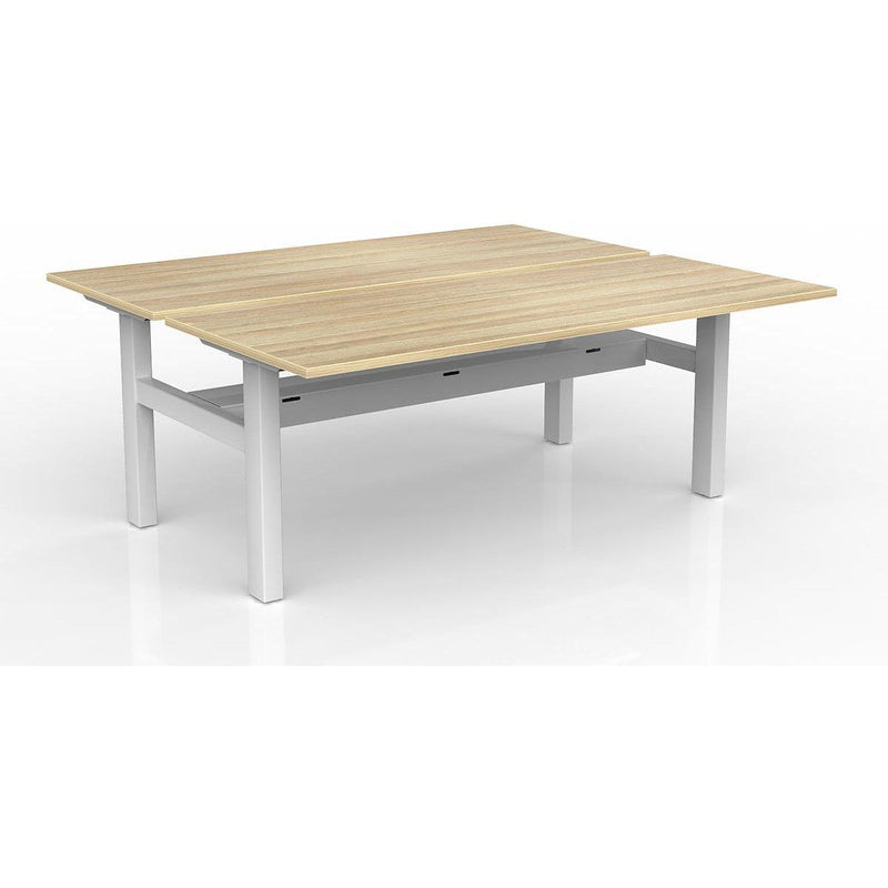 Agile Fixed Height Shared Desk - Cable Tray