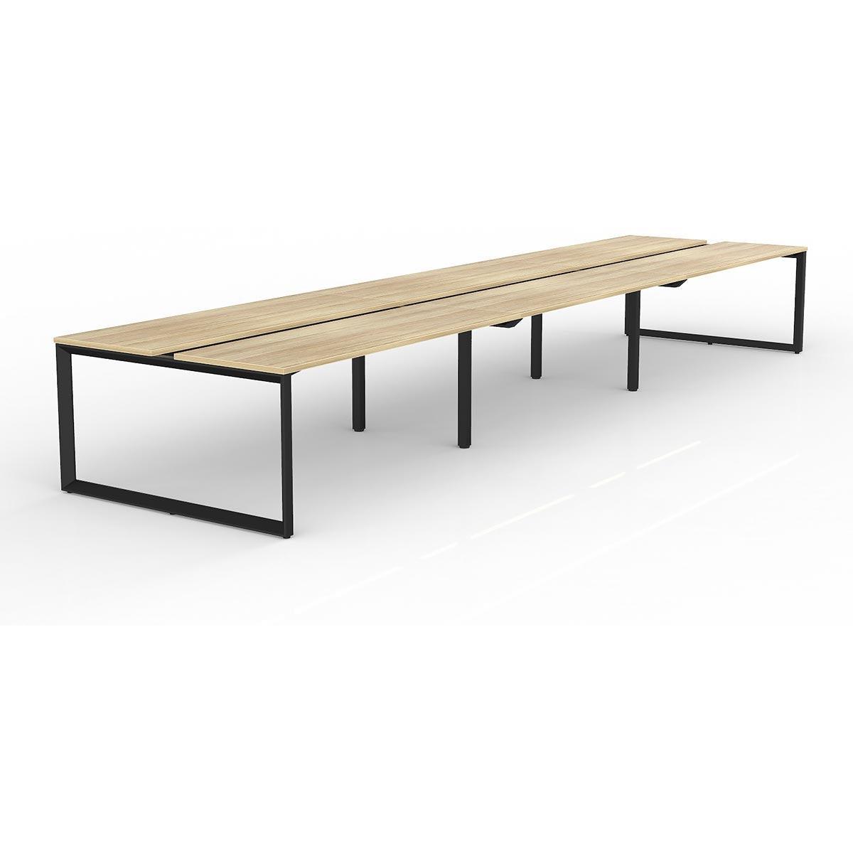 Anvil 6-User Double Sided Workspace-Elite Office Furniture