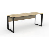 Anvil Straight Desk with Modesty