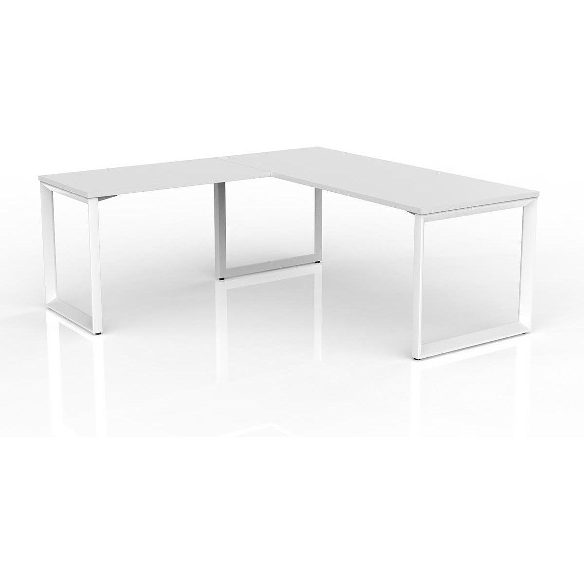 Anvil Desk with Return - Left Hand-Elite Office Furniture