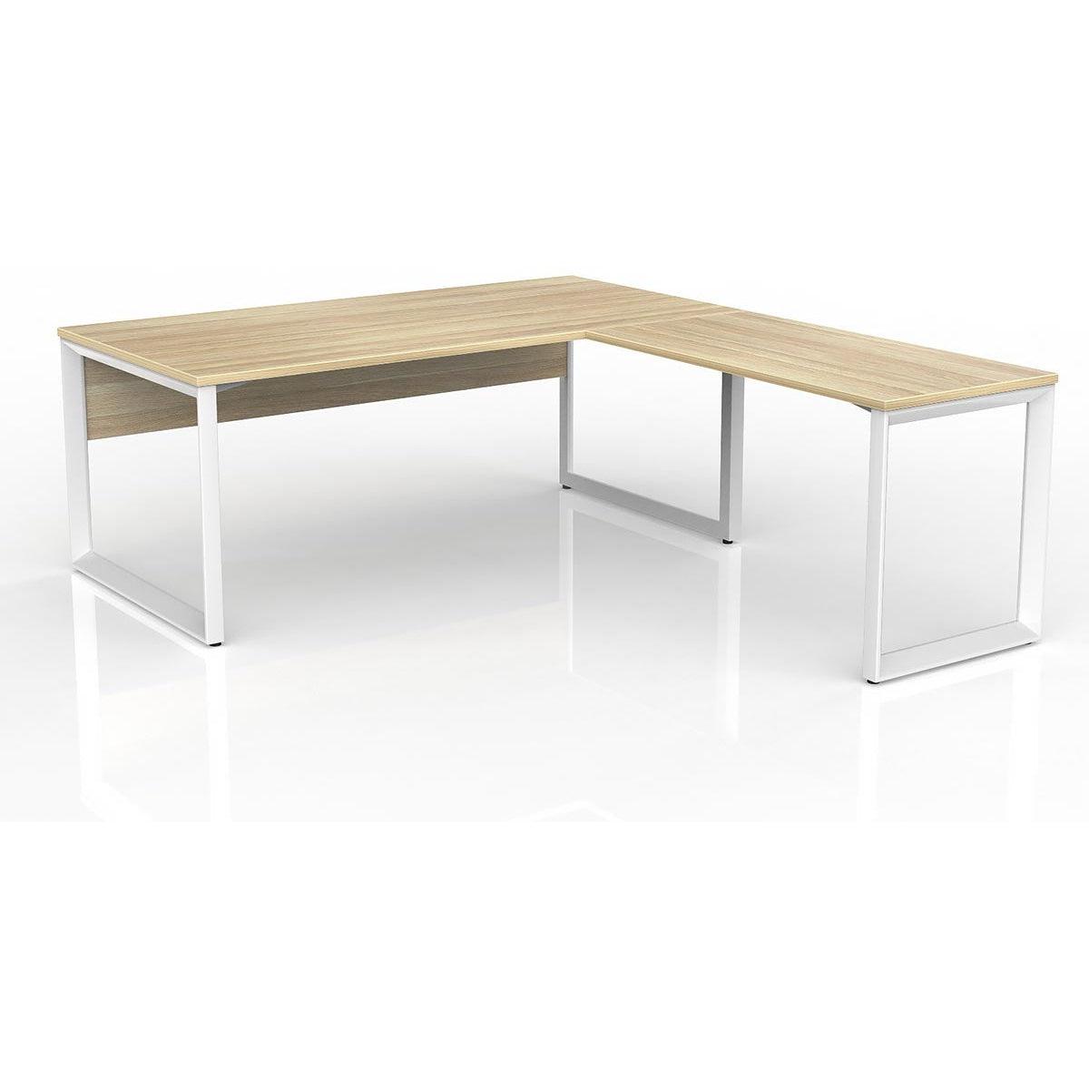 Anvil Desk with Return and Modesty - Right Hand-Elite Office Furniture