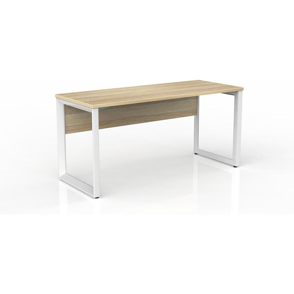 Anvil Straight Desk with Modesty-Elite Office Furniture