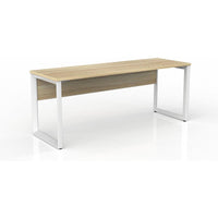 Anvil Straight Desk with Modesty