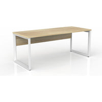 Anvil Straight Desk with Modesty
