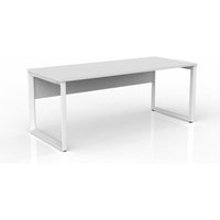 Anvil Straight Desk with Modesty