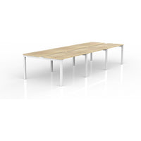 Axis 6-User Double Sided Workspace