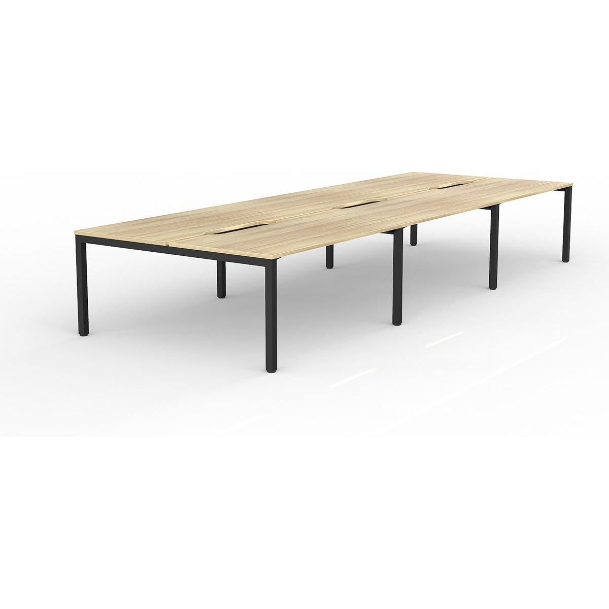 Axis 6-User Double Sided Workspace-Elite Office Furniture