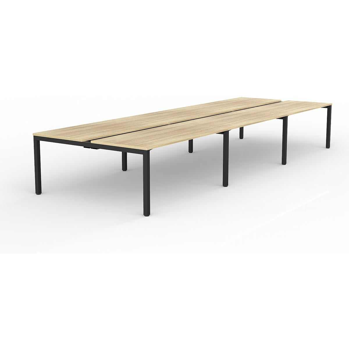 Axis 6-User Double Sided Workspace-Elite Office Furniture