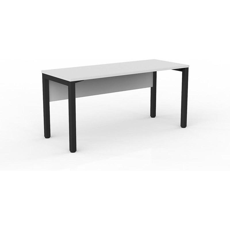 Axis Straight Desk with Melamine Modesty