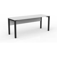 Axis Straight Desk with Melamine Modesty