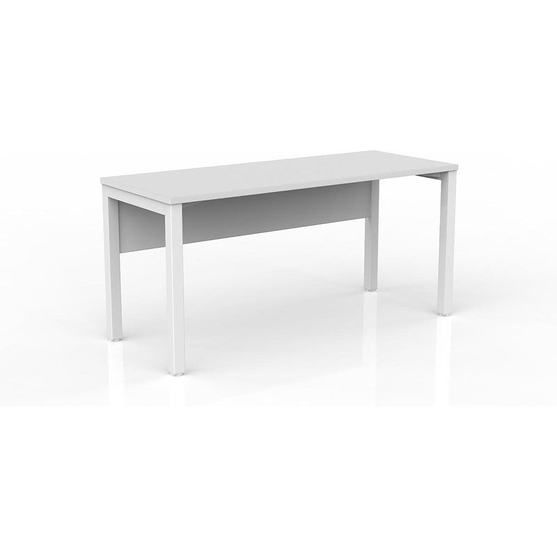 Axis Straight Desk with Melamine Modesty