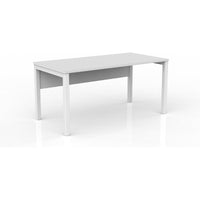 Axis Straight Desk with Melamine Modesty