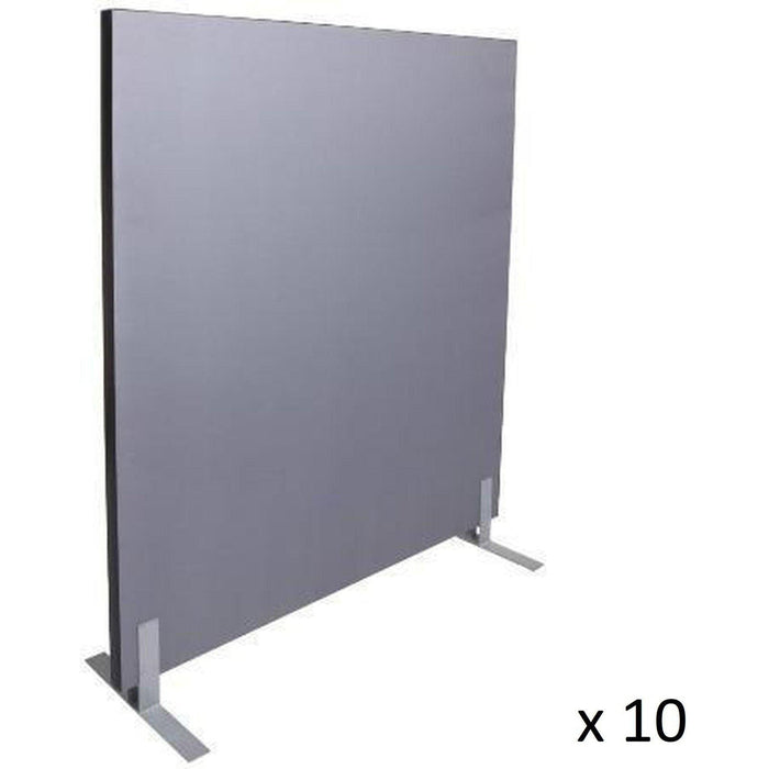 Set of 10 Acoustic Screens - Free Standing Screens