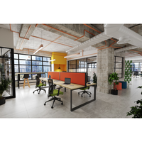 Anvil 4-User Double Sided Workspace