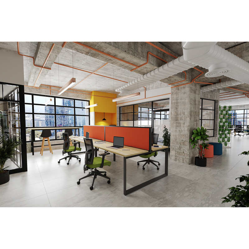 Anvil 4-User Double Sided Workspace