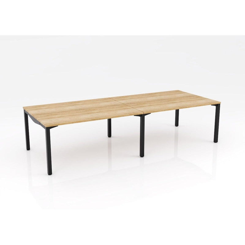 Axis Stretch 4 Person Double Sided Desk