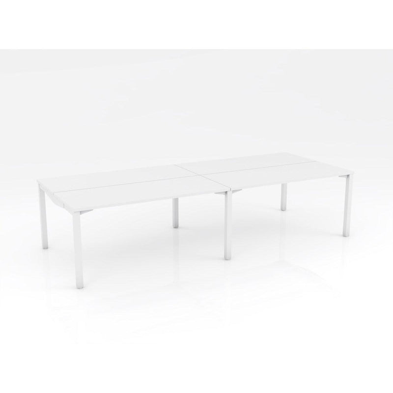 Axis Stretch 4 Person Double Sided Desk